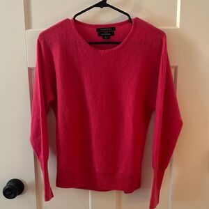 Tahari Pink Cashmere Sweater